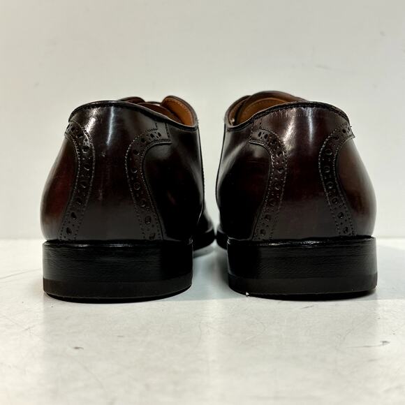 NEW HEELS Alden 994 Saddle Bal Oxford Color 8 Shell Cordovan USA 11 D - Picture 7 of 13